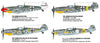 Tamiya 1/48 Messerschmitt Bf109 G-6 Late Production 61128