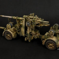 Rubicon Models 1/56 280069 - 8.8cm Flak 36/37 AA/AT Gun with SdAh 202 & Crew