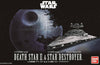 Bandai Star Wars 1/2700000 & 1/14500 Death Star II & Imperial Star Destroyer 01207