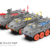 Border Model 1/72 Stryker M1130 CV & CV-TACP - (2 kits in 1 box) TK-7014