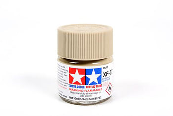 Tamiya 10ml Acrylic Paint XF-57 Buff