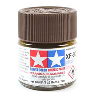 Tamiya 10ml Acrylic Paint XF-90 Red Brown 2