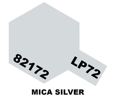 Tamiya 10ml Lacquer Paint LP-72 Mica Silver