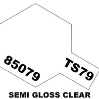 Tamiya TS-79 Semi Gloss Clear 100ml 85079