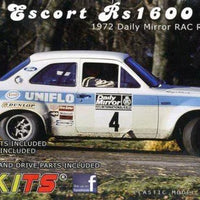 Belkits 1/24 Ford Escort RS1600 Mk1 RAC 1972 Roger Clark Rally Car BEL007