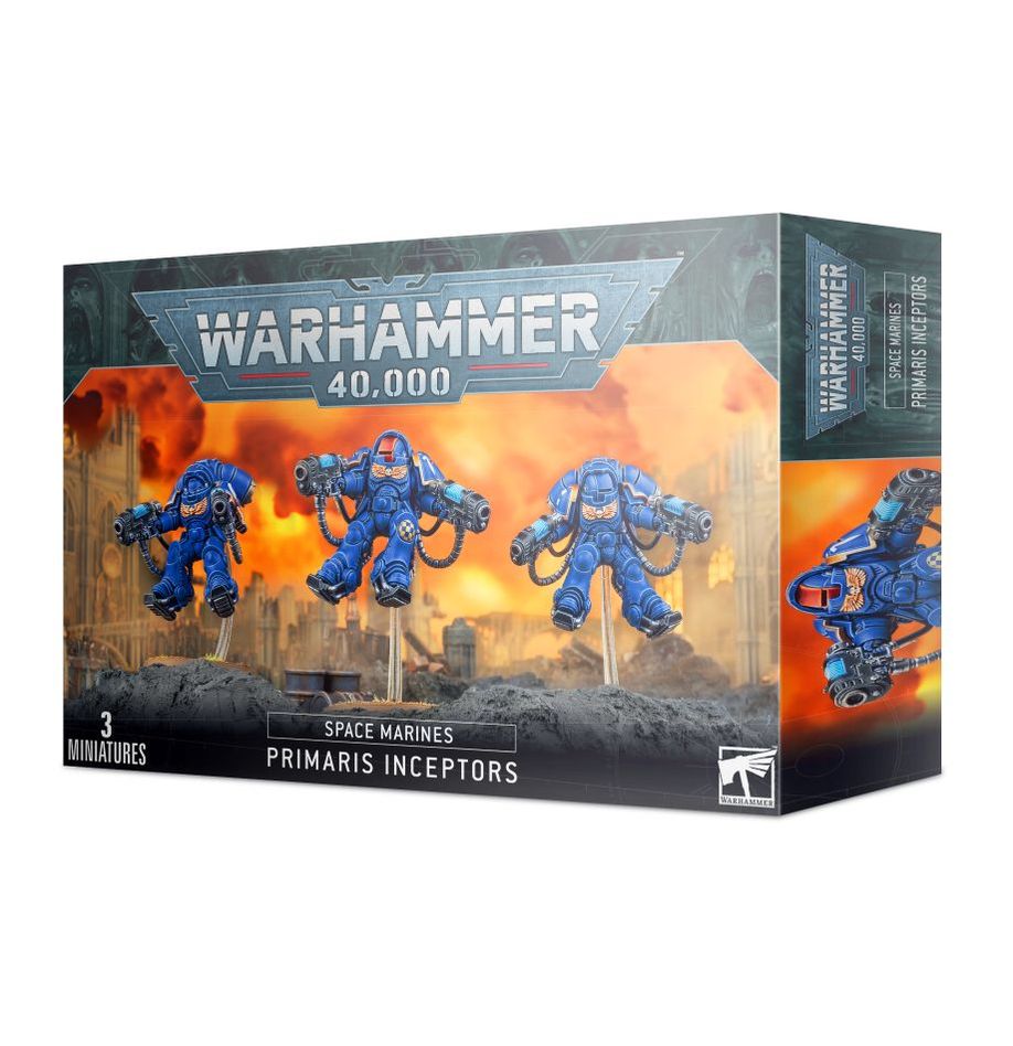 Warhammer 40,000: Space Marines Primaris Inceptors 48-79
