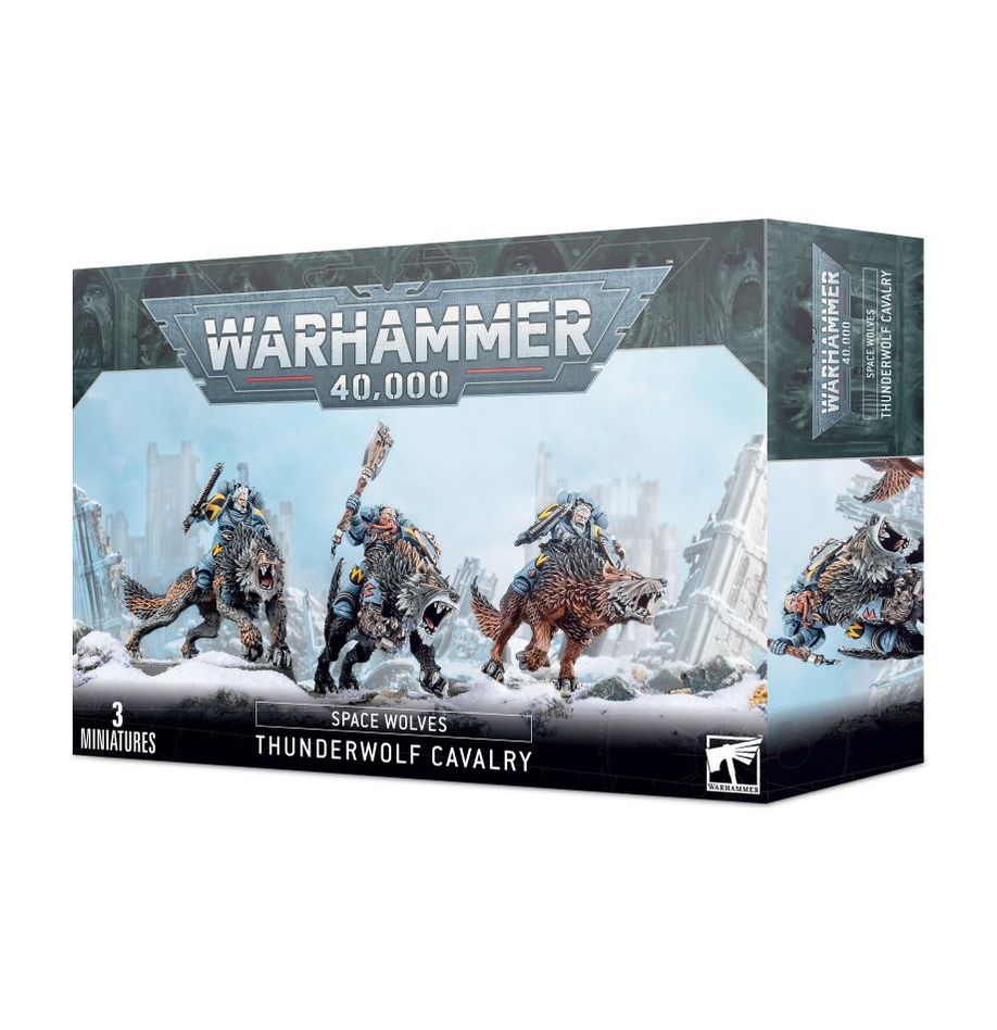Warhammer 40,000: Space Wolves Thunderwolf Cavalry 53-09