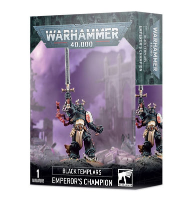 Warhammer 40,000: Space Marines Black Templars Emperor's Champion 55-46