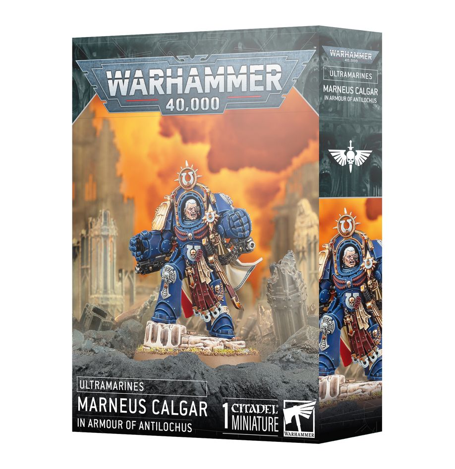Warhammer 40,000: Space Marines Marneus Calgar in Armour of Antilochus 55-74