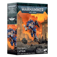 Warhammer 40,000: Space Marines Captain with Jump Pack and Relic Shield 48-102