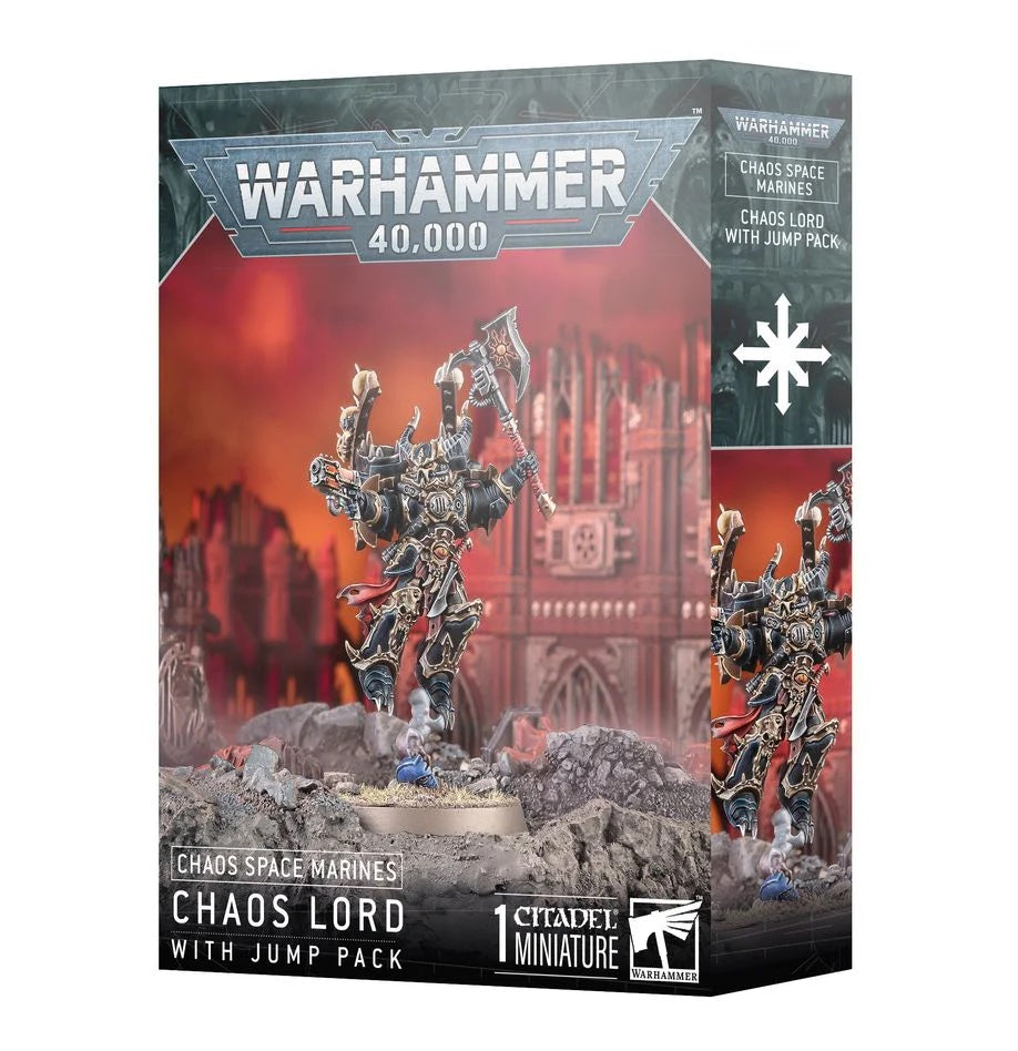 Warhammer 40,000: Chaos Space Marines Chaos Lord with Jump Pack 43-101