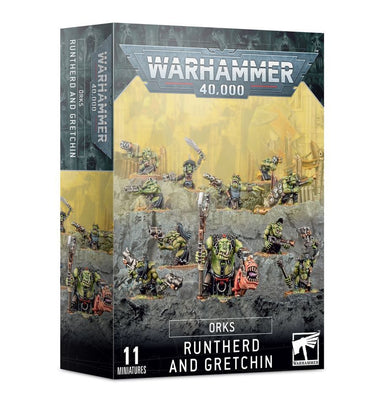 Warhammer 40,000: Orks Runtherd and Gretchin 50-16