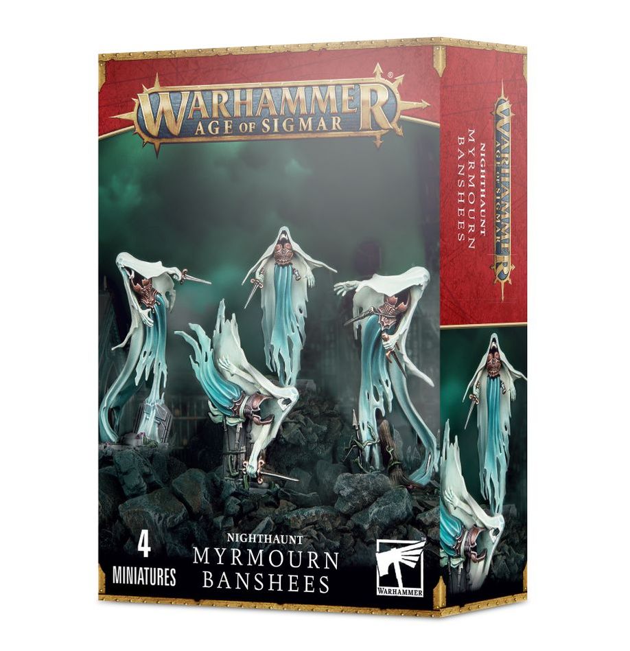 Age of Sigmar: Nighthaunt Myrmourn Banshees 71-11