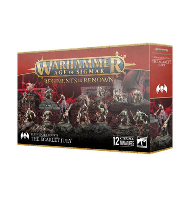 Age of Sigmar: Flesh-eater Courts The Scarlet Jury 91-89