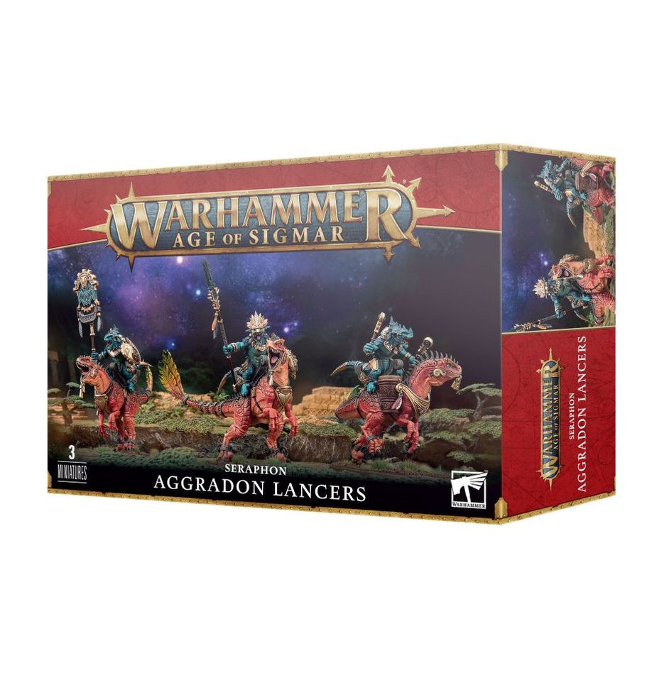 Age of Sigmar: Seraphon Aggradon Lancers 88-18