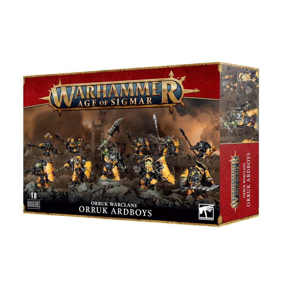 Age of Sigmar: Orruk Warclans Orruk Ardboyz 89-61