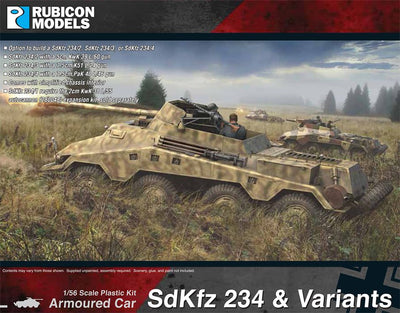 Rubicon Models 1/56 280138 - SdKfz 234 & Variants