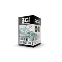 AK 3rd Gen Acrylics Special Set - German Panzer Grey Color Modulation Set