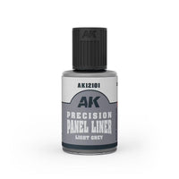 AK Precision Paneliner: Light Grey 30ml