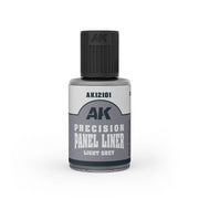 AK Precision Paneliner: Light Grey 30ml
