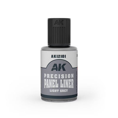 AK Precision Paneliner: Light Grey 30ml