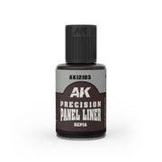 AK Precision Paneliner: Sepia 30ml