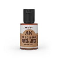 AK Precision Paneliner: Fresh Rust 30ml