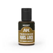 AK Precision Paneliner: Raw Umber Greenish 30ml