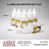 The Army Painter Paint Mixing Empty Bottles w/Mixing Balls Included