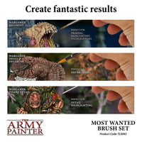 The Army Painter Most Wanted Brush Set TL5043P