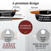 The Army Painter Most Wanted Brush Set TL5043P