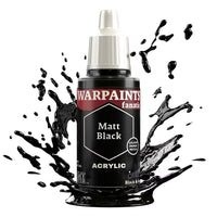 The Army Painter Warpaints Fanatic: Matt Black - 18ml