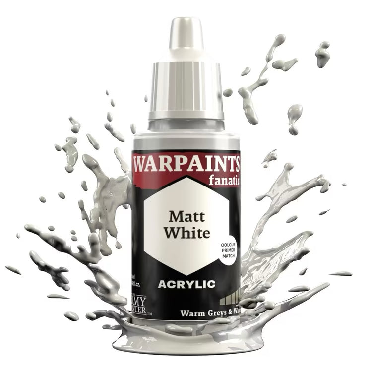 The Army Painter Warpaints Fanatic: Matt White - 18ml