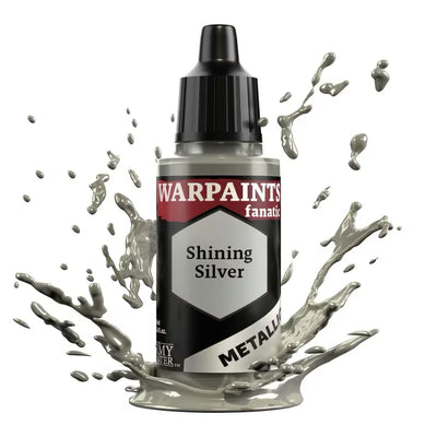 The Army Painter Warpaints Fanatic Metallic: Shining Silver - 18ml