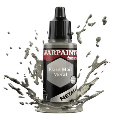 The Army Painter Warpaints Fanatic Metallic: Plate Mail Metal - 18ml