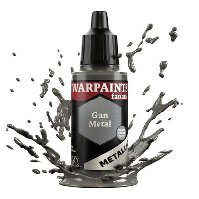 The Army Painter Warpaints Fanatic Metallic: Gun Metal - 18ml