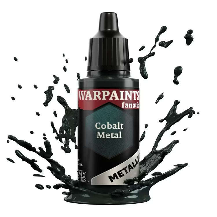 The Army Painter Warpaints Fanatic Metallic: Cobalt Metal - 18ml