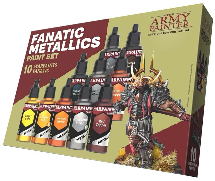 The Army Painter Warpaints Fanatic Metallics: Paint Set