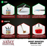 The Army Painter Most Wanted Brush Set TL5066