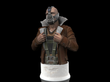 Ninja Printz - 1:10 Bane (Batman - The Dark Knight Rises) Fan Art Bust