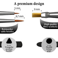 The Army Painter Gamemaster: Brush Set GM1006P