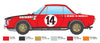Italeri 1/24 Lancia Fulvia HF Rally Monte Carlo 1972 3670