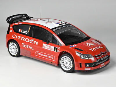 iXO Collections 1/8 Citroën C4 WRC 2008 Red IXCCC4FK