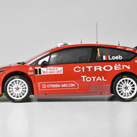 iXO Collections 1/8 Citroën C4 WRC 2008 Red IXCCC4FK