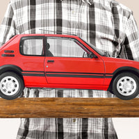iXO Collections 1/8 Peugeot 205 1.9 GTI Red IXCPEUFK