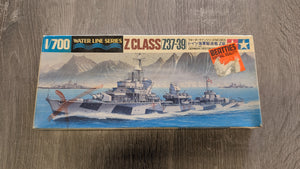 Tamiya 1/700 Z Class (Z37-39) German Destroyer (Water Line Series) 31905