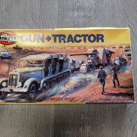 Airfix H0/00 Gun + Tractor 02303-2 (Damaged Box)