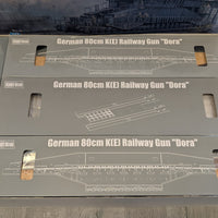 HobbyBoss 1/72 German 80cm K(E) Railway Gun "Dora" 82911