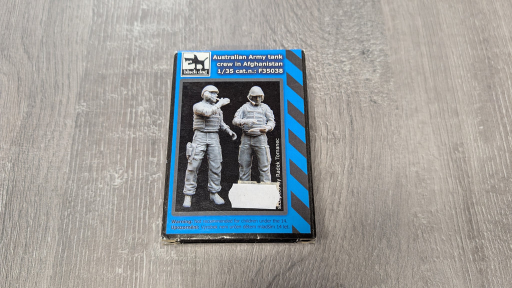 Black Dog 1/35 Australian Army Tank Crew in Afghanistan F35038