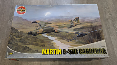 Airfix 1/48 Martin B-57B Canberra A10104 (with Eduard Mask Kit) Sealed in original packaging
